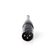 ND4566 - Adattatore XLR Stereo Maschio a 3 pin XLR-Maschio da 6,35mm - Connettori e Adattatori