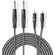 ND9554 - Cavo audio stereo 2x 6,35 mm maschio - 2x maschio RCA 5m - Cavi Audio Video