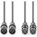 ND9655 - Cavo Stereo bilanciato 2XLR 3-Pin Maschio-2XLR 3-Pin Femmina 1.5m Sweex - Cavi Audio Video