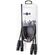ND9655 - Cavo Stereo bilanciato 2XLR 3-Pin Maschio-2XLR 3-Pin Femmina 1.5m Sweex - Cavi Audio Video