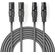 ND9655 - Cavo Stereo bilanciato 2XLR 3-Pin Maschio-2XLR 3-Pin Femmina 1.5m Sweex - Cavi Audio Video