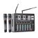 SP6900 - Mixer professionale 7 canali con Bluetooth e microfoni wireless 600W - Mixer