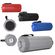 WB1638 - Altoparlante Bluetooth/USB/FM/LED 6W ricaricabile con pannello solare vari colori - Speaker Bluetooth