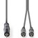 ND9081 - Cavo audio stereo 3,5 mm maschio-2x maschio RCA 5m - Cavi Audio Video