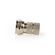 ND2395 - Connettore F - Maschio - Per cavi da 7mm 5 pezzi Metallo - Connettori e Adattatori