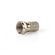 ND2395 - Connettore F - Maschio - Per cavi da 7mm 5 pezzi Metallo - Connettori e Adattatori