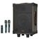 D-10 - Cassa acustica portatile ricaricabile trolley 10" 80W Bluetooth/SD/USB - Casse Acustiche