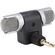 MIC072 - Microfono stereo snodabile 90° jack 3.5mm 4 poli per smartphone e tablet - Microfoni
