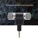 MIC072 - Microfono stereo snodabile 90° jack 3.5mm 4 poli per smartphone e tablet - Microfoni