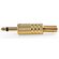 ND2297 - Connettore Jack Mono Maschio da 3,5mm confezione da 25 pezzi oro - Connettori e Adattatori