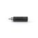 ND2746 - Adattatore audio mono Maschio RCA - Femmina da 6,35 mm 10 pezzi Nero - Connettori e Adattatori