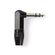 ND5050 - Connettore Audio Stereo Maschio angolato da 6,35 mm - Connettori e Adattatori
