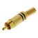 ND9200 - Connettore RCA Maschio Oro confezione da 10 - Connettori e Adattatori