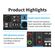 SP695 - Mixer professionale 5 canali Bluetooth/USB/Stereo RCA - Mixer