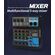 SP695 - Mixer professionale 5 canali Bluetooth/USB/Stereo RCA - Mixer
