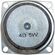 W242 - Altoparlante 5W 4 Ohm 5x5x2.5cm rosso - Altoparlanti