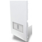01034 - Cover campanello 2 moduli bianco  linea ZEN - Linea ZEN