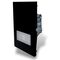 01044 - Cover campanello 2 moduli nero linea ZEN - Linea ZEN