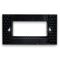 01070 - Supporto nero 4 posti linea Zen - Linea ZEN