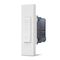 01156 - Commutatore doppio tasto interbloccato bianco linea ZEN - Linea ZEN