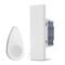 01272 - Pulsante tirante bagno unipolare bianco linea ZEN - Linea ZEN