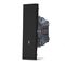 02352 - Pulsante unipolare nero linea ZEN - Linea ZEN
