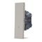 07502 - Pulsante unipolare sabbia linea ZEN - Linea ZEN