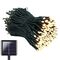 EL1723 - Luci a LED natalizie con pannello solare 300LED luce calda 2700K 30M 1.2V IP44 - Illuminazione Decorativa