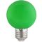 EL343 - Lampadina LED E27 luce verde 3W 180lm - Lampade LED