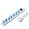 EL014 - Multipresa schuko 6 posti con interruttore - Connettività