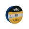 EL135 - Nastro isolante 19mm 20m blu Vito - Nastro isolante