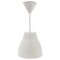 EL265 - Lampadario da soffitto pendente E27 Φ205x180x650mm bianco - Illuminazione da Interno