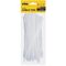 EL3025 - Fascette fermacavi autobloccanti bianche 3.6X200mm - 100 pezzi - Fascette