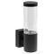 EL3086 - Lampada applique da parete nera 1xGU10 IP44 Φ60x220x108mm - Illuminazione da Esterno