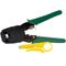 P1288 - Pinza crimpatrice per connettori RH45/RJ12/RJ11 con spellafili - Utensili