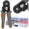 WB761 - Pinza crimpatrice per terminali a crimpare 0,25-10 mm2 - kit 500 pz - Attrezzi e utensili