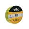 EL133 - Nastro isolante 19mm 20m giallo-verde Vito - Nastro isolante