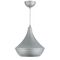 EL1612 - Lampadario da soffitto pendente E27 Φ205x180x650mm color argento - Illuminazione da Interno