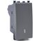 EL179 - Deviatore unipolare grigio compatibile Vimar Arké - Compatibile Vimar Arké 