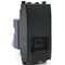 EL186 - Connettore di rete RJ45 CAT6 nero compatibile Vimar Arké - Compatibile Vimar Arké 