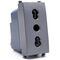 EL188 - Presa bivalente 16A 250V grigia compatibile Vimar Arké - Compatibile Vimar Arké 