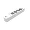 EL281 - Multipresa schuko con interruttore 4 posti con presa USB - USB type C - Connettività