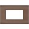 EL376 - Placca 4 posti bronzo compatibile Vimar Arké - Compatibile Vimar Arké 