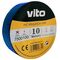EL416 - Nastro isolante 15mm 10m blu Vito - Nastro isolante