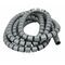 EL811 - Guaina copricavo spirale 20mm x 2.5 metri grigia - Connettività