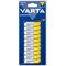 F1745 - Batteria al manganese alcalino AA LR6 1.5V blister da 30 Varta - Batterie Alcaline