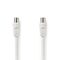 ND4026 - Cavo coassiale 90dB IEC (coassiale) maschio-IEC (coassiale) femmina 1,5m Bianco - TV-SAT