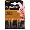 WB2386 - Batteria ministilo alcalina 1.5V AAA Duracell - confezione da 4 pezzi - Batterie Alcaline