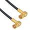 U646 - Cavo SMC/SMC Femmina/Femmina 90° 1.3 metri - TV-SAT