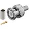 Q960 - Connettore BNC MASC. a crimpare per RG59/62 - Connettori Adattatori